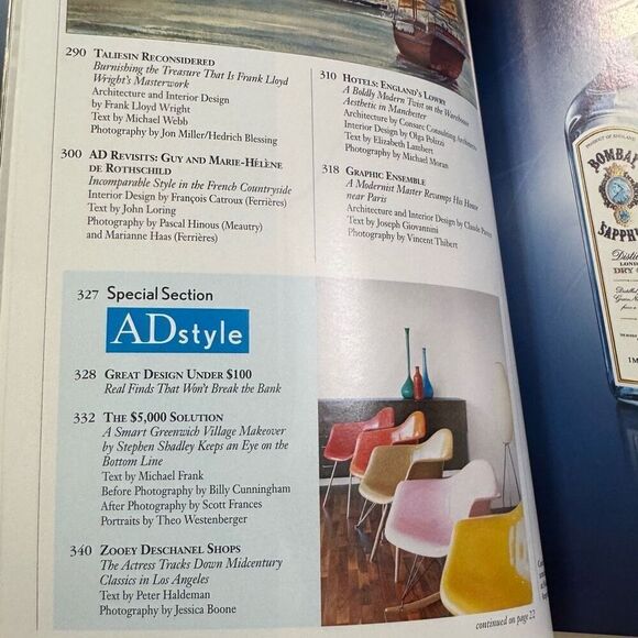 Architectural Digest Collectors Edition The Great Design Issue May 2004 - Picture 7 of 8